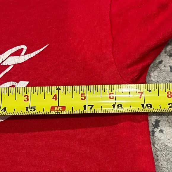 Vintage Enjoy Coca-Cola Classic Red Single Stitch T Shirt Original Sz L - Picture 7 of 9